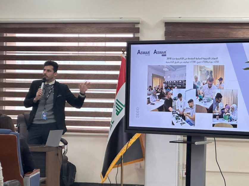 نظم قسم علم البيانات في كلية التميز ورشة عمل حول تطوير المهارات التقنية والناعمة بالتعاون مع شركة أسوار، لتعزيز جاهزية الطلبة لسوق العمل