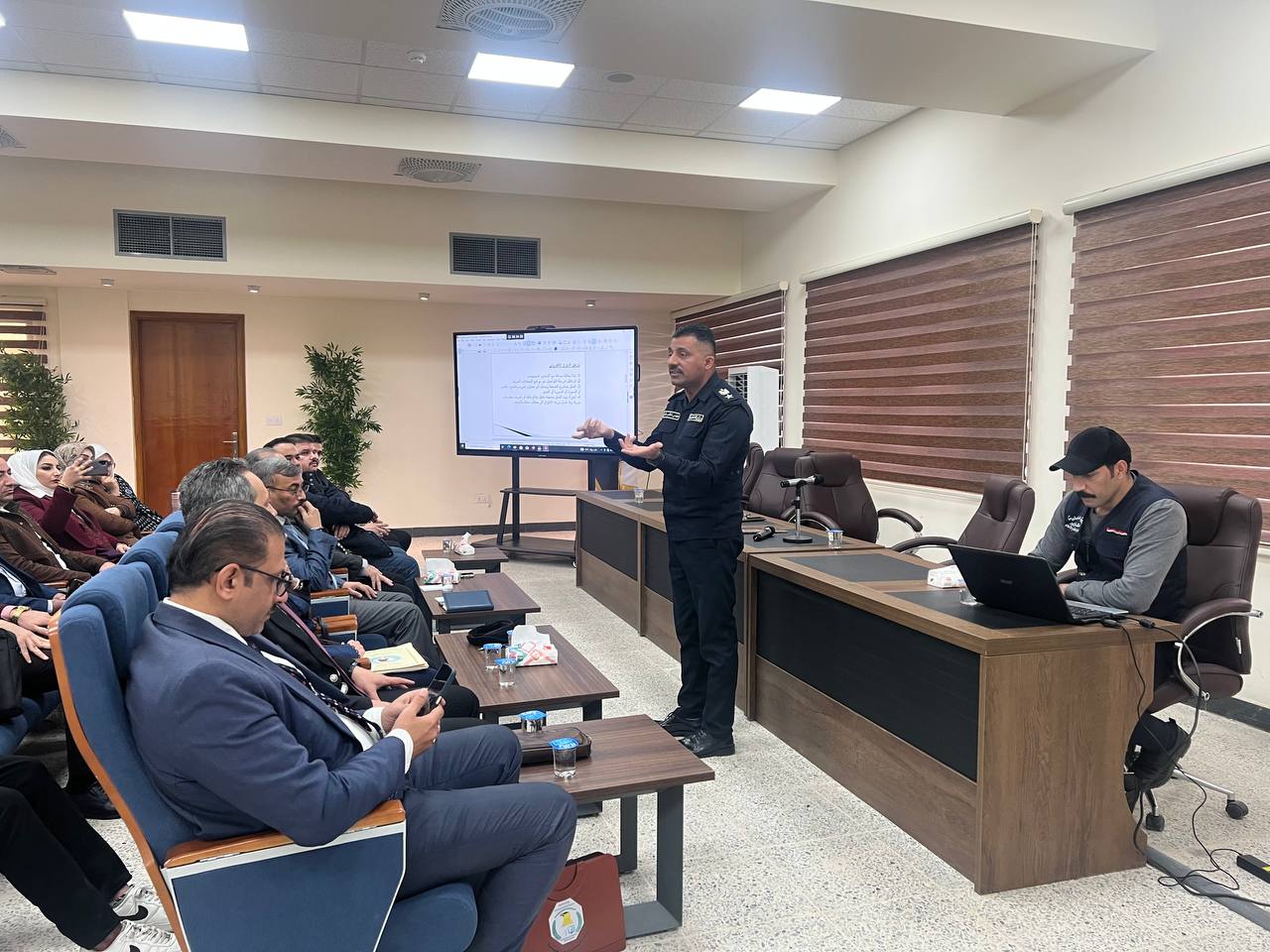 ورشة عمل حول مواجهة الابتزاز وتعزيز الأمان الأسري في جامعة بغداد